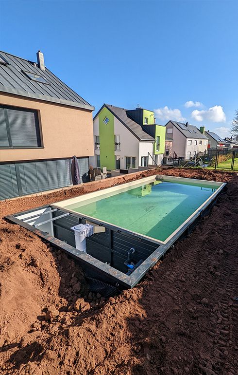 Création de jardins avec piscine